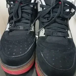 Nike Air Jordan Fusion (AJF 4) Bred/  Black Cement Nike Air Jordan 4 Fusion Bred Black Red Air Force 1 364342  main image 3
